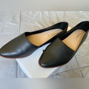 ALDO Women's Blanchette Ballet Flat Black! New! Sizes M/5 & W/7